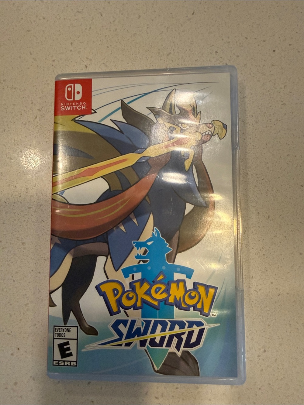 Nintendo Pokémon Sword - Blue & Gold Artwork